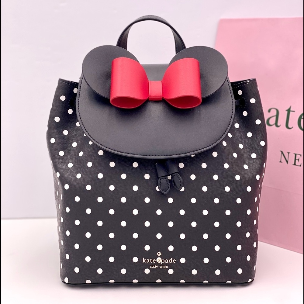 Disney x Kate Spade New York Minnie Backpack - Picture 2 of 13